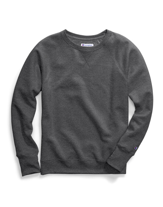 Champion Womens Powerblend Fleece Boyfriend Crew