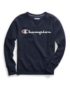 Champion Womens Plus Powerblend Fleece Boyfriend Crew