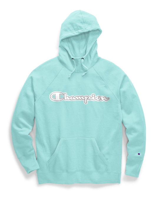 Champion Womens Powerblend Fleece Pullover Hoodie