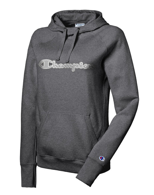 Champion Womens Powerblend Fleece Pullover Hoodie
