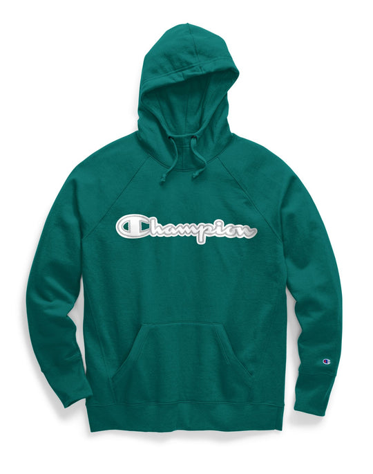 Champion Womens Powerblend Fleece Pullover Hoodie
