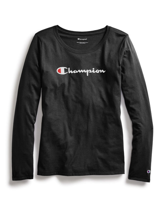Champion Womens Classic Long-Sleeve Tee