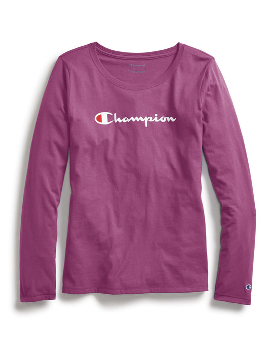 Champion Womens Classic Long-Sleeve Tee