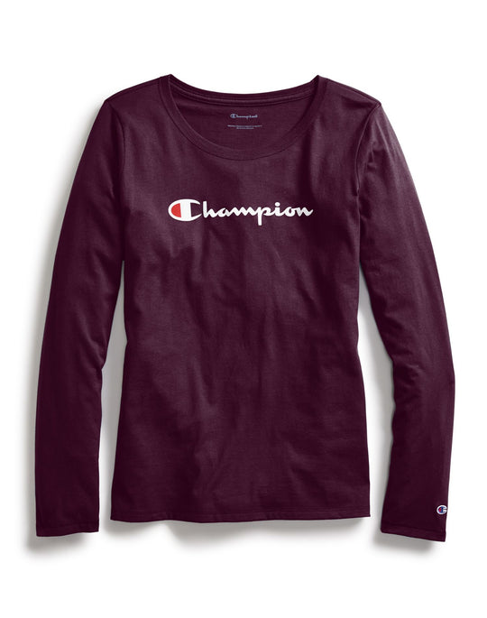 Champion Womens Classic Long-Sleeve Tee
