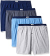 Fruit of the Loom Mens Soft Stretch-Knit Boxers 4-Pack - Extended Sizes