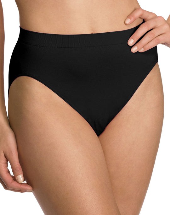 Bali Comfort Revolution Microfiber Solid Hi-Cut Brief