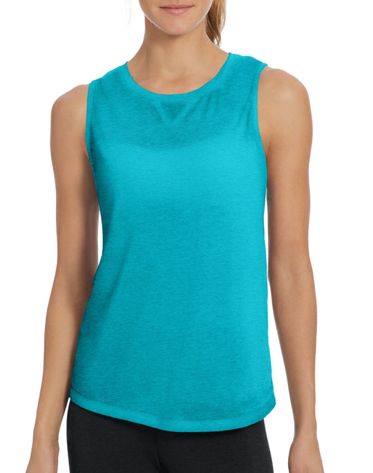 Champion Women`s Authentic Wash Muscle Tank
