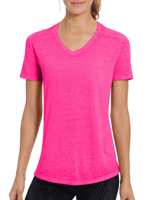 Champion Women`s Authentic Wash Boyfriend Tee