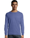 Hanes Mens ComfortWash Garment Dyed Long Sleeve Pocket Tee