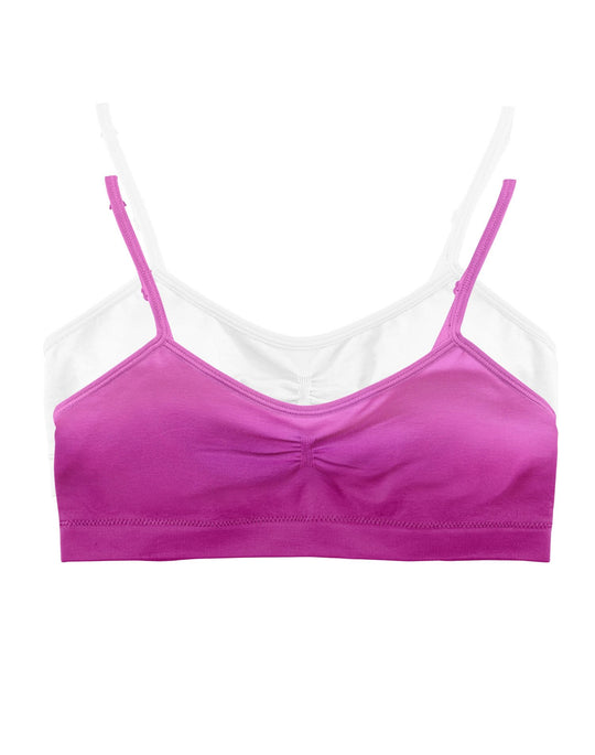 Hanes Girls` Seamless Molded Cup Wirefree Bra