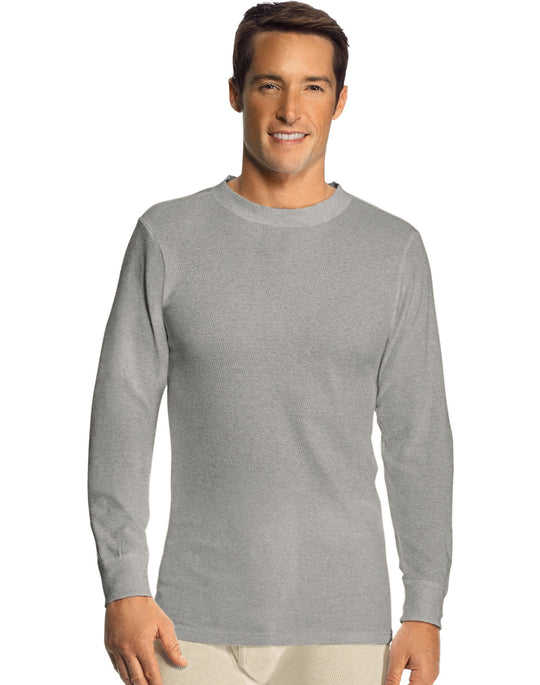 Hanes Men`s X-Temp Thermal Crew