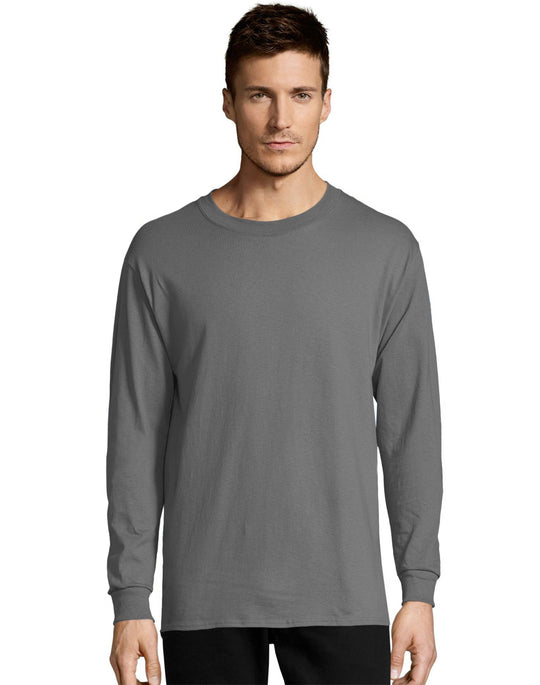 Hanes Men's ComfortSoft Heavyweight Long Sleeve T-shirt
