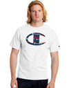 Champion Mens Classic Short-Sleeve Jersey Tee, L, Surf The Web