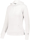 Russell Athletic Womens Lightweight Hooded Sweatshirt, XL, White