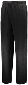 Russell Athletic Cotton Rich Open Bottom Sweatpants , XL, Navy