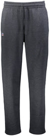 Russell Athletic Cotton Rich Open Bottom Sweatpants , XL, Navy