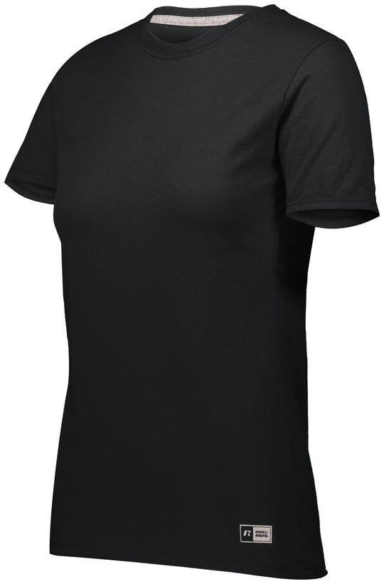 Russell Athletic Womens Essential 60/40 Performance T-Shirt, XS, White