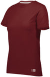 Russell Athletic Womens Essential 60/40 Performance T-Shirt, XS, White