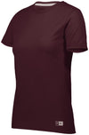 Russell Athletic Womens Essential 60/40 Performance T-Shirt, XS, White