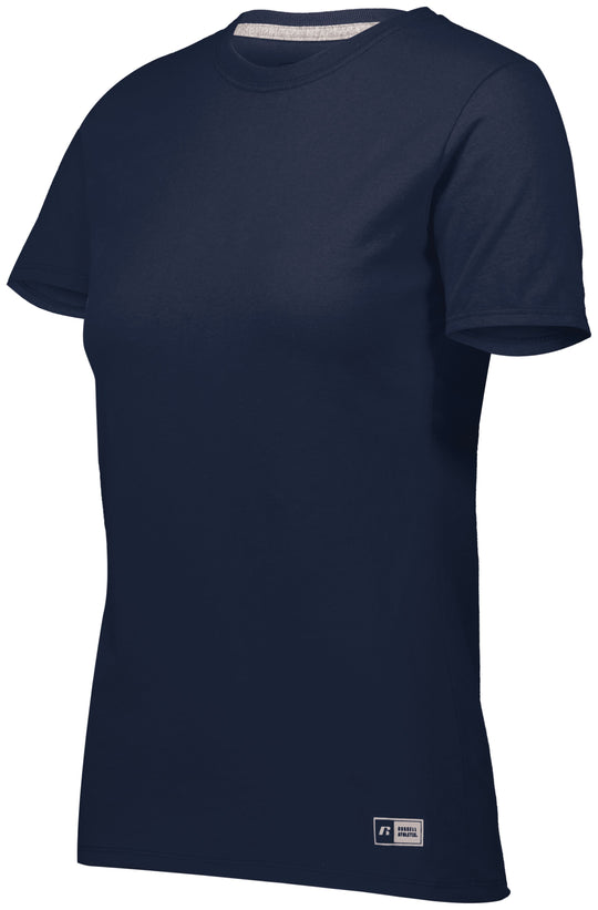 Russell Athletic Womens Essential 60/40 Performance T-Shirt, XS, White