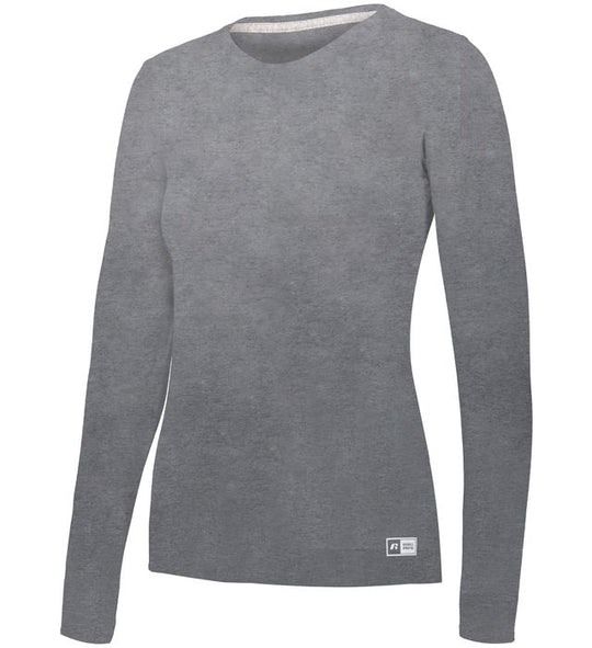 Russell Athletic Womens Essential 60/40 Performance Long Sleeve T-Shirt, XS