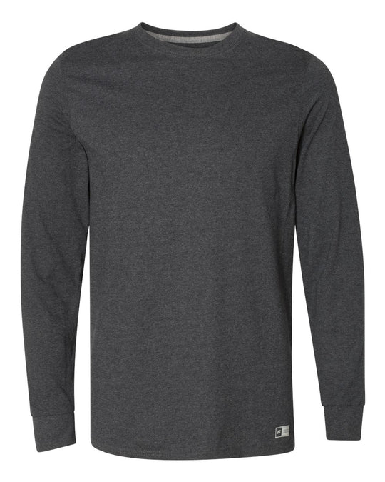 Russell Athletic Essential 60/40 Performance Long Sleeve T-Shirt, XL, White