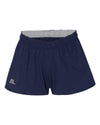 Russell Athletic Womens Essential Jersey 3 Inseam Shorts, XL, Navy