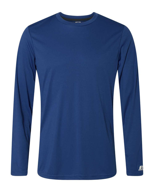 Russell Athletic Core Performance Long Sleeve T-Shirt, XL, White