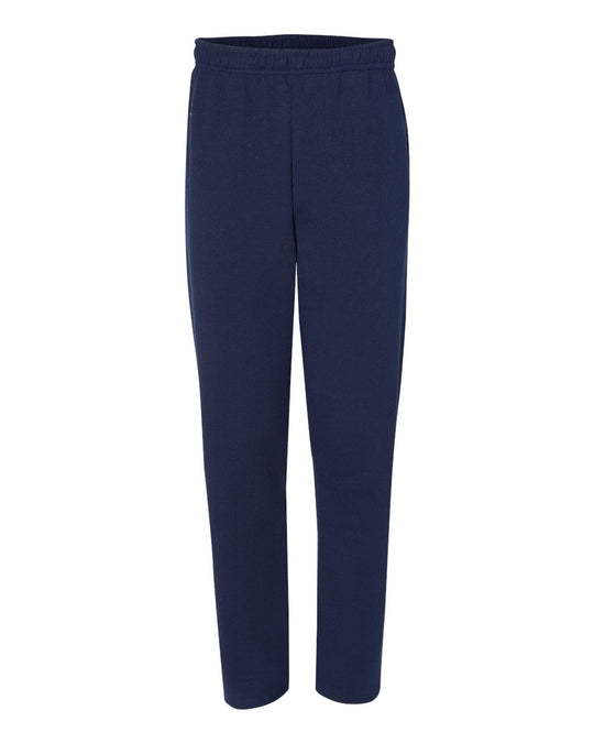 Russell Athletic Dri Power Open Bottom Pocket Sweatpants, S, Oxford