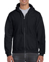 Gildan Mens DryBlend Full Zip Hooded Sweatshirt, L, Sport Grey