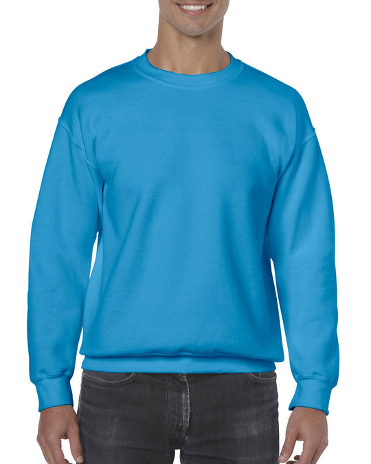 Gildan Mens Heavy Blend Crewneck Sweatshirt, XL, Royal