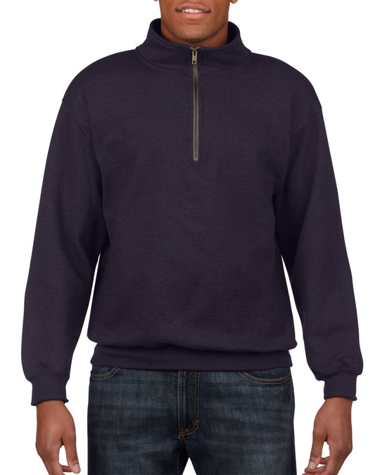 Gildan Mens Heavy Blend Vintage Cadet Collar Sweatshirt, XL, Navy