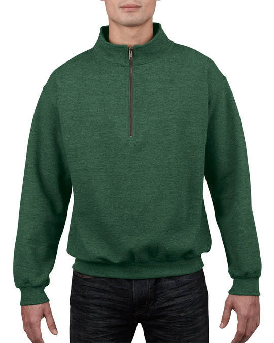 Gildan Mens Heavy Blend Vintage Cadet Collar Sweatshirt, XL, Navy