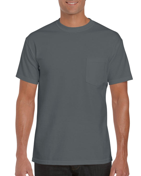 Gildan Mens Ultra Cotton T-Shirt with Pocket