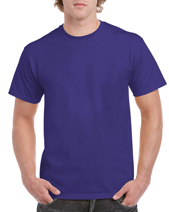 Gildan Mens Heavy Cotton T-Shirt, XL, Lilac