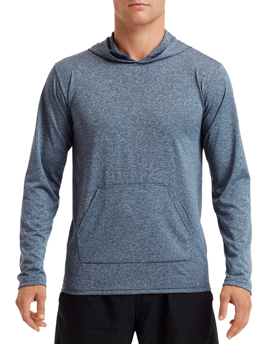 Gildan Mens Performance Core Hooded T-Shirt