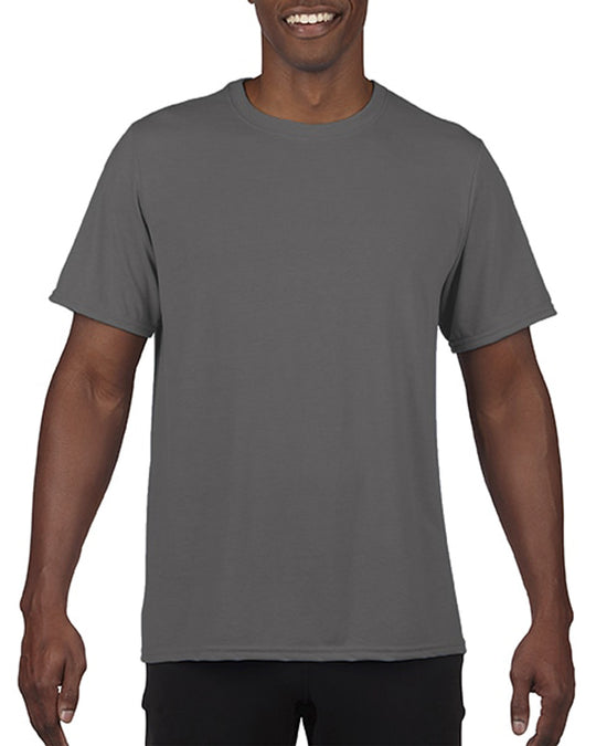 Gildan Mens Performance Core T-Shirt, S, Sport Dark Maroon