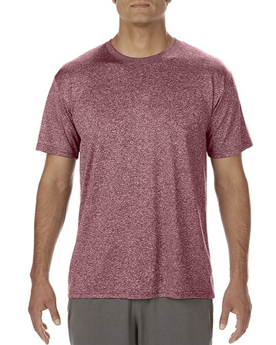 Gildan Mens Performance Core T-Shirt, S, Sport Dark Maroon