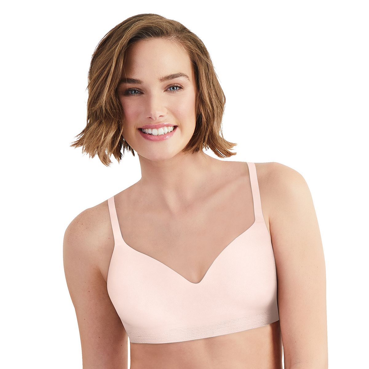 Hanes Womens Ultimate Comfy Support ComfortFlex Fit Wirefree Bra, 2XL 