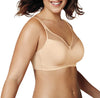 Playtex Womens Smoothing Wirefree Minimizer Bra, 44DDD, Nude