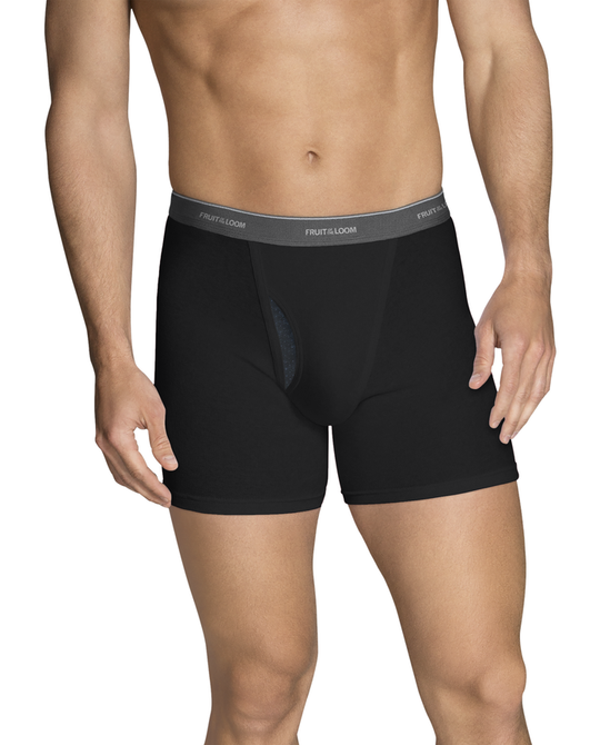 Fruit Of The Loom Mens Coolzone Short Leg Boxer Briefs 5 Pack
