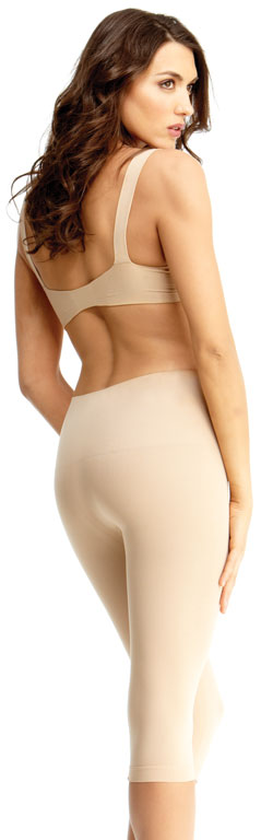 SlimMe By MeMoi womens Basic Control High Waisted Capri Shaper