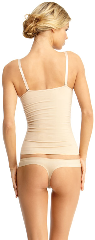 SlimMe By MeMoi womens Basic Control Shaping Cami with Adjustable Straps and Underwire