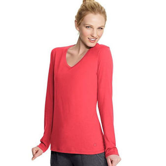 Champion Women`s Authentic Jersey Long Sleeve Tee