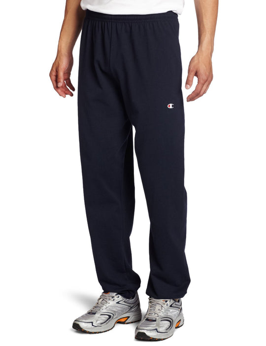 Champion Elastic-Bottom Men's Cotton Pants w/ Pockets