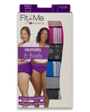 Fruit Of The Loom Womens Fit for Me Heather Briefs 6 Pack