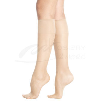Hanes Silk Reflections Plus Knee Highs Enhanced Toe 2 pair pack