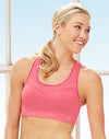 Champion Double Dry Women's Seamless Racer-Back Medium Control Sports Bra