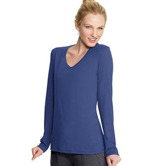 Champion Women`s Authentic Jersey Long Sleeve Tee