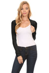 Simlu Long Sleeve Bolero Shrugs
